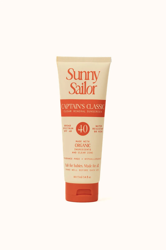 Sunny Sailor | Captain's Classic Clear Mineral Lotion SPF 40
