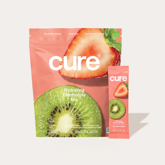 Cure Hydration Hydrating Electrolyte Mix | Strawberry Kiwi