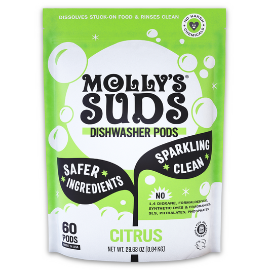 Molly's Suds Dishwasher Pods | Citrus