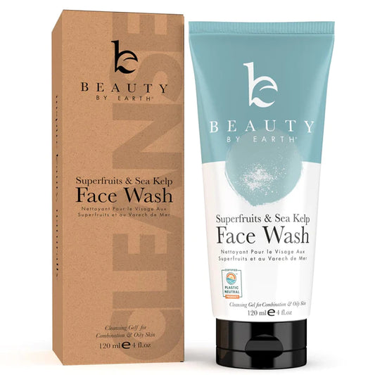 Beauty by Earth Facial Wash with Superfruits & Sea Kelp