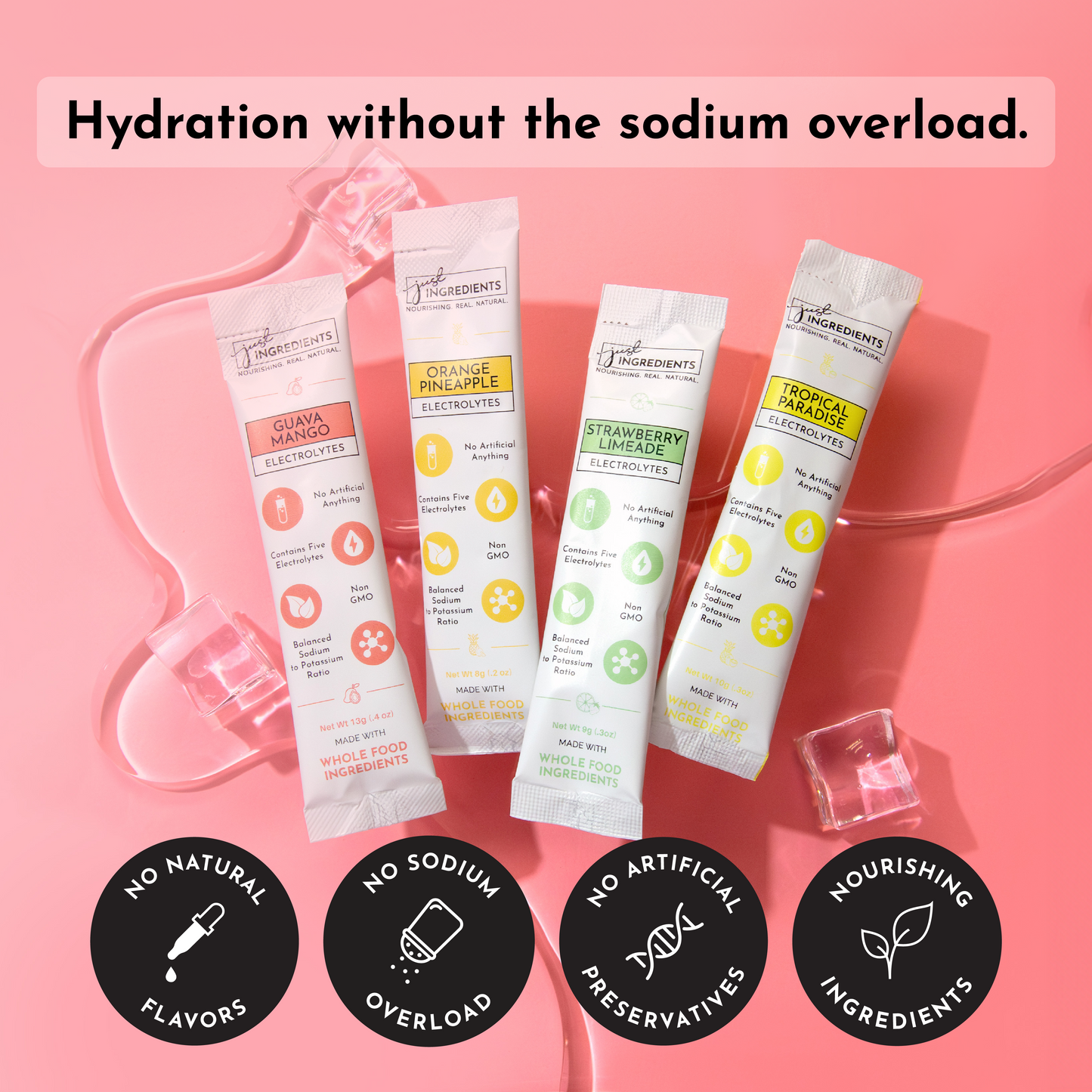 Just Ingredients | Fruit Punch Electrolytes