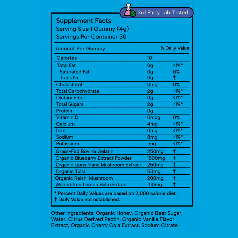 SubLuna | Happy Child: Mood & Brain Gummies
