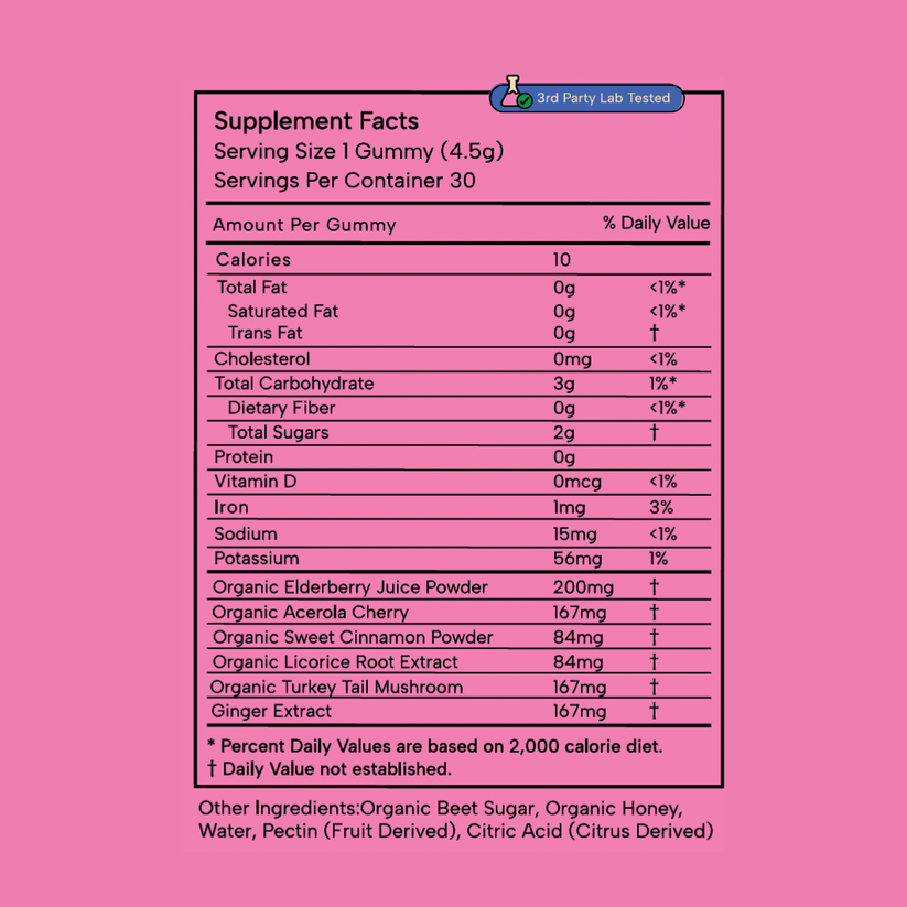 SubLuna | Healthy Child: Immune and Illness Gummy