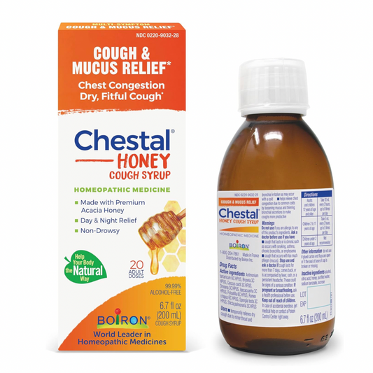 Boiron Chestal Honey Homeopathic Cough Syrup