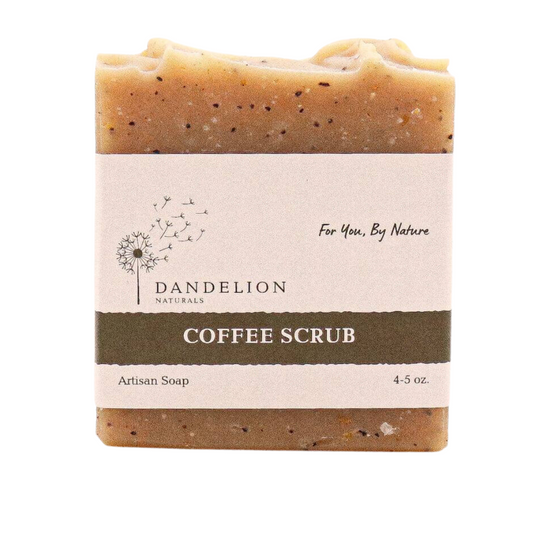 Dandelion Naturals "Coffee Scrub" Bar Soap