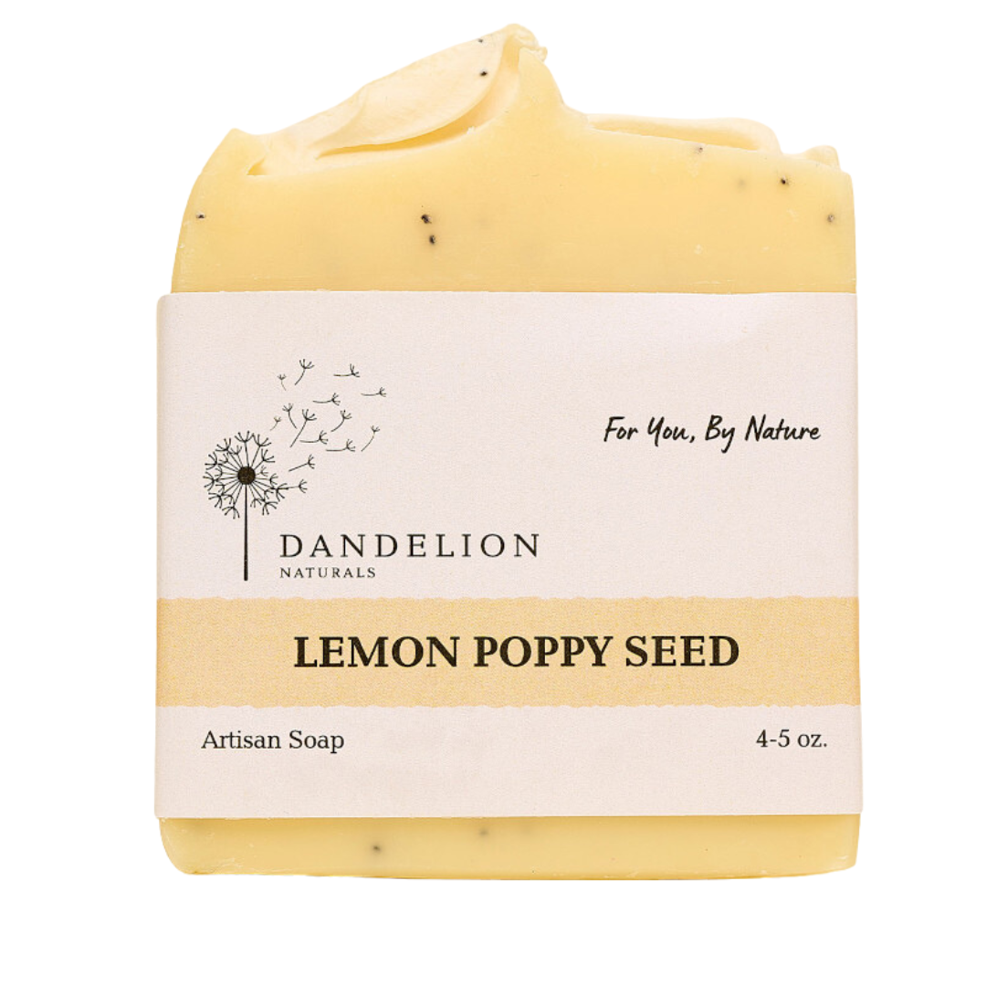 Dandelion Naturals "Lemon Poppy Seed" Bar Soap
