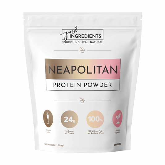 Just Ingredients Protein Powder: Neapolitan