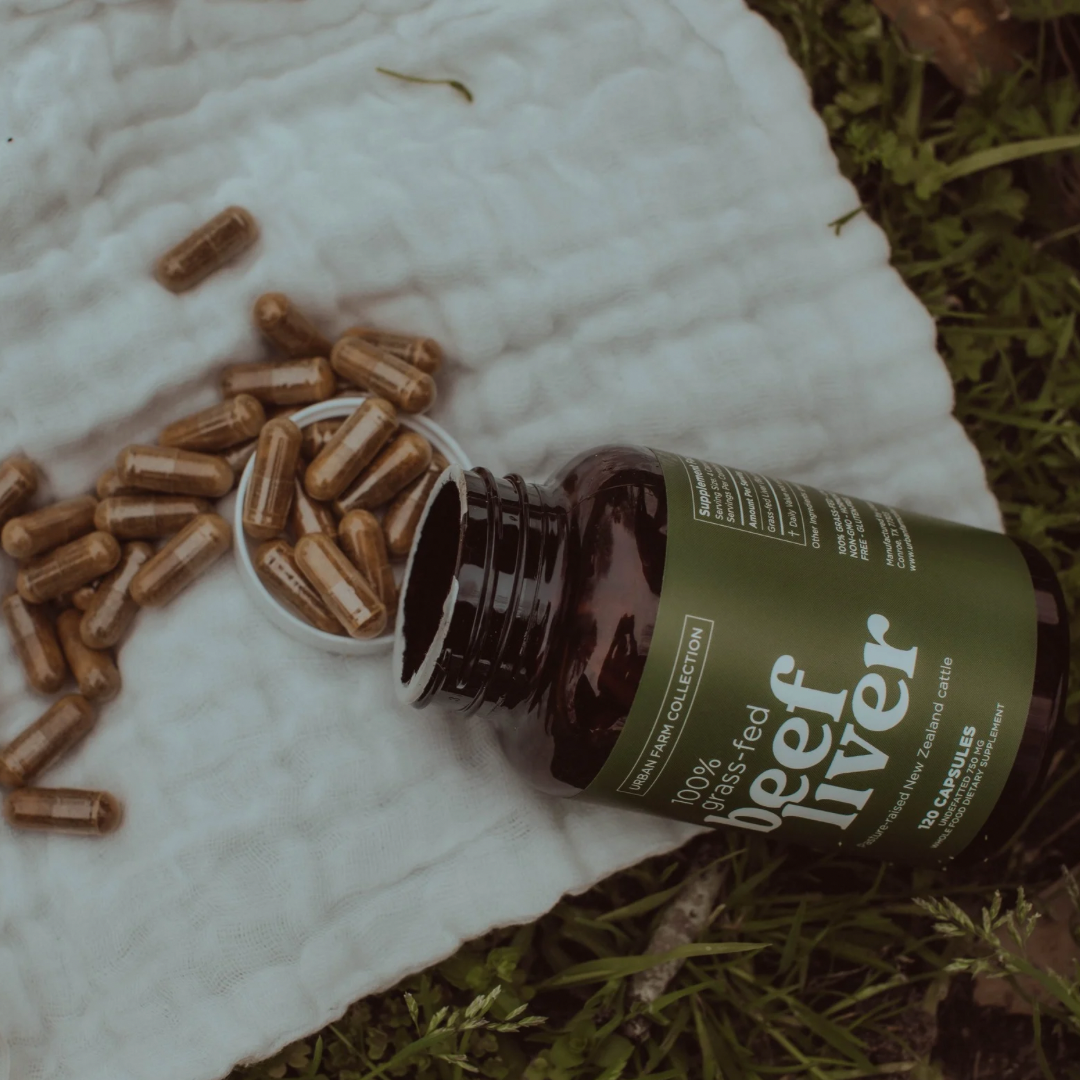 Urban Farm Collection Grass Fed Beef Liver Capsules