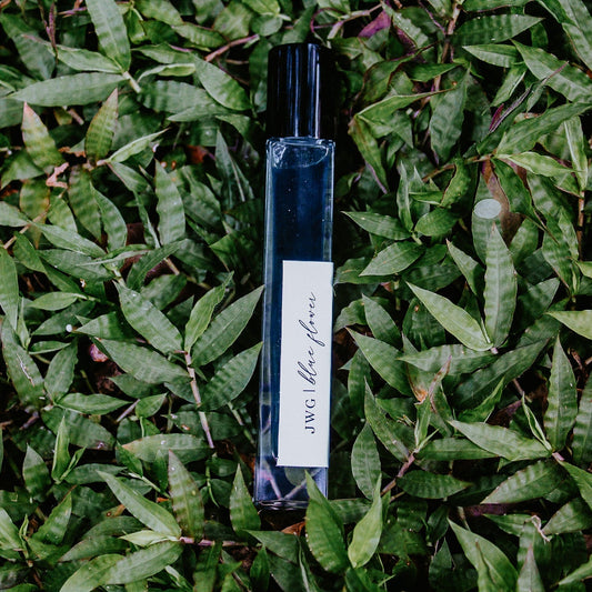 Jess Wandering Goods Blue Flower Perfume Roller