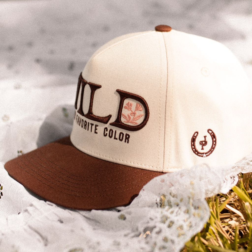 WILD Urban Farm Cosmetics x Jenna Paulette Hat | Cream & Brown