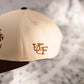 Urban Farm Cosmetics Embroidered Logo Hat | Cream & Brown