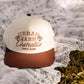 Urban Farm Cosmetics Embroidered Logo Hat | Cream & Brown