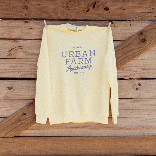 Urban Farm Apothecary Sweatshirt | Butter Yellow