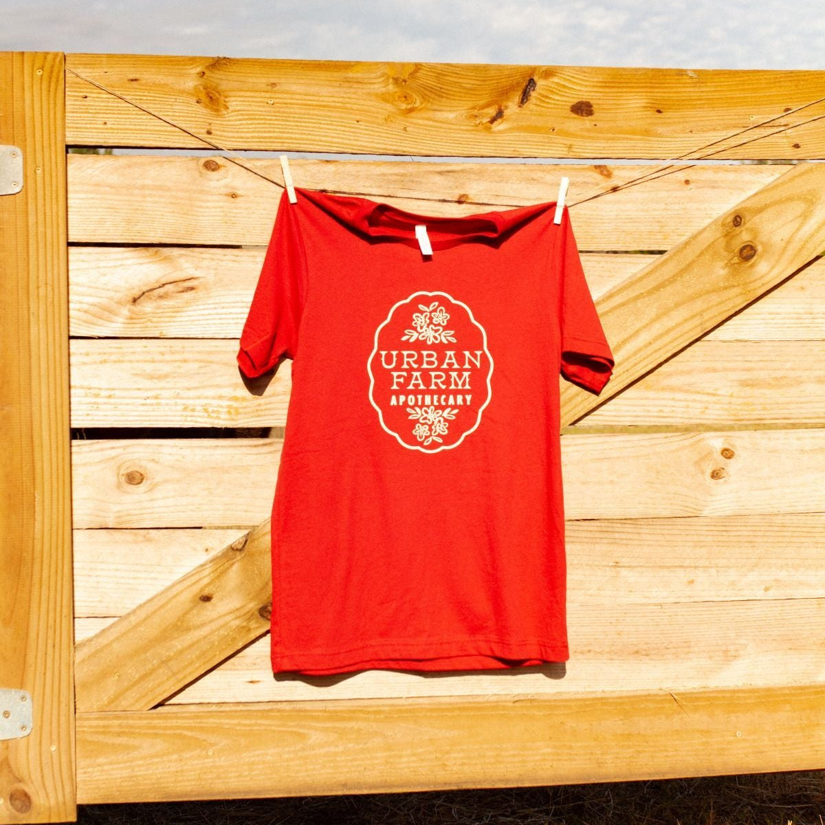 Urban Farm Apothecary Oval Logo Tee
