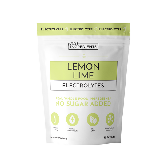Just Ingredients | Lemon Lime Electrolytes