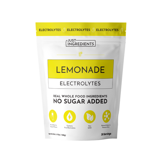 Just Ingredients | Lemonade Electrolytes