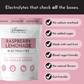 Just Ingredients | Raspberry Lemonade Electrolytes
