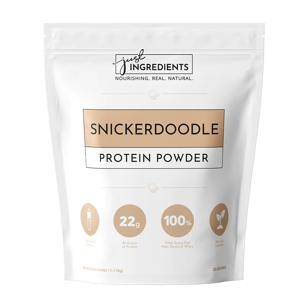 Just Ingredients Protein Powder: Snickerdoodle