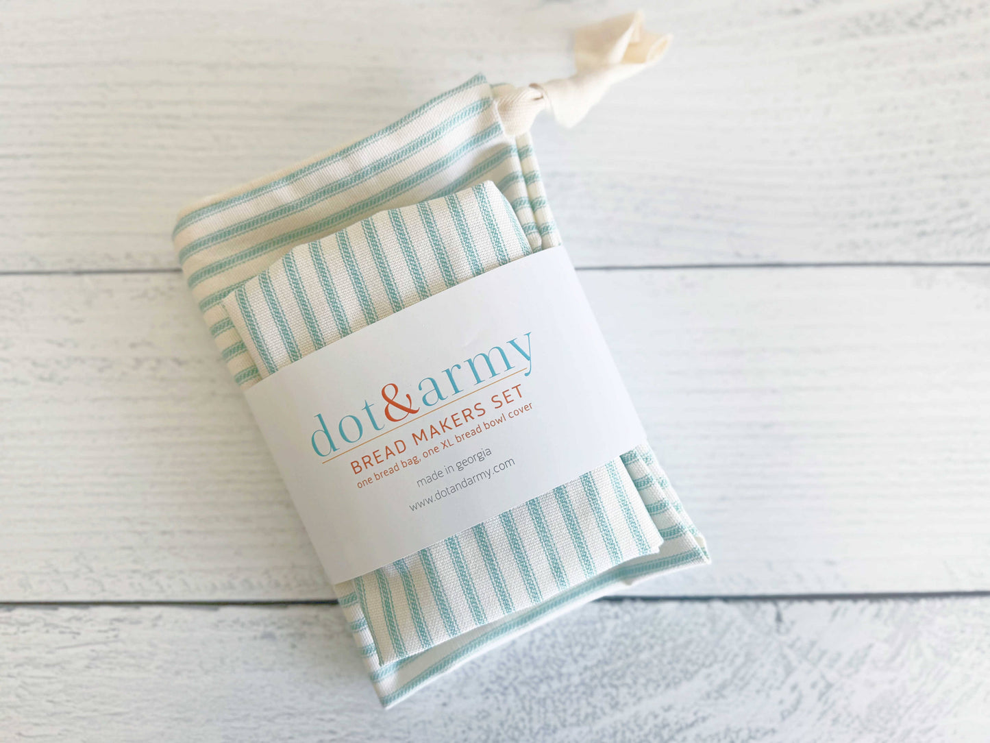 Dot and Army | Ticking Stripes Bread Makers Set