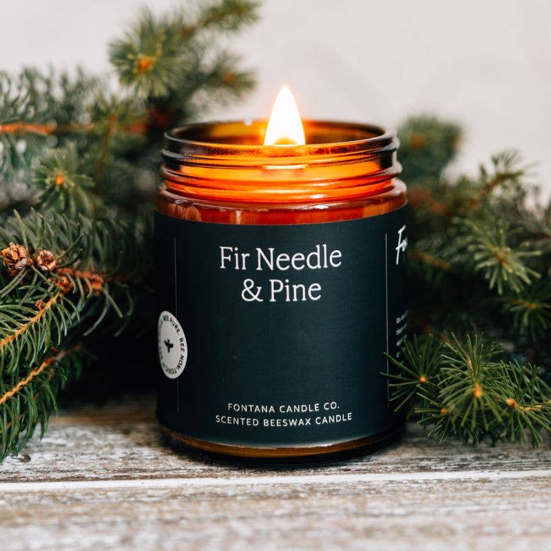 Fontana Candle Co | Fir & Pine Beeswax Candle