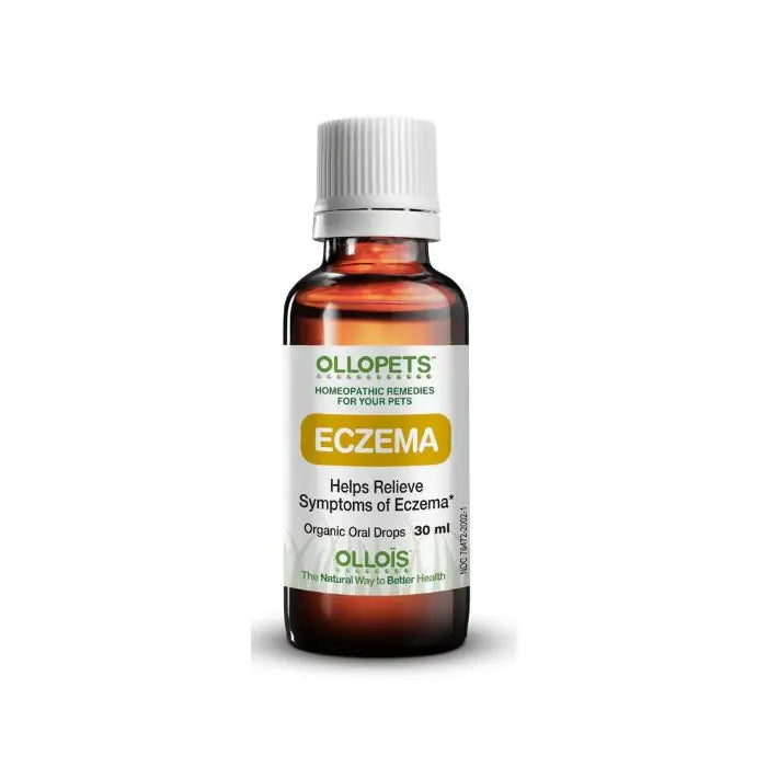 Ollopets Eczema - Homeopathic Drops for Pets