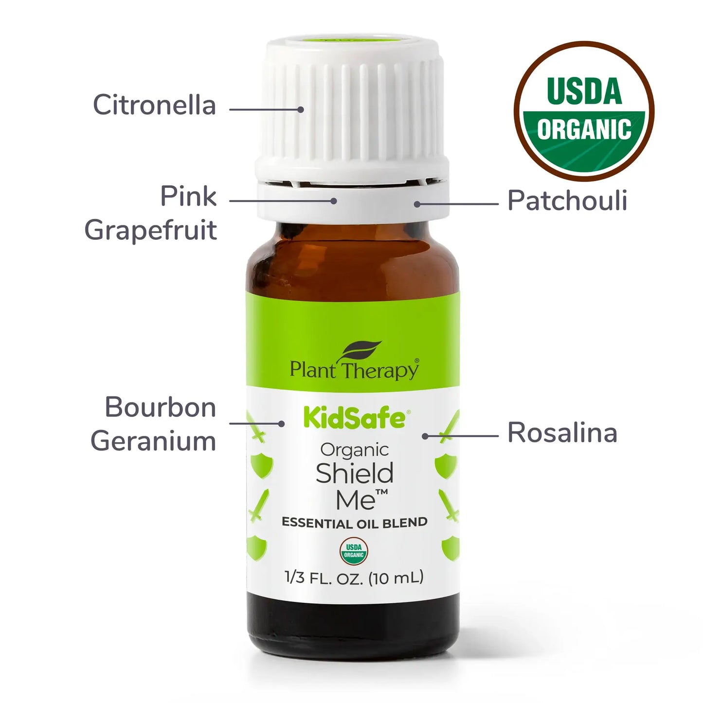 Plant Therapy | Organic Shield Me KidSafe Essential Oil Blend