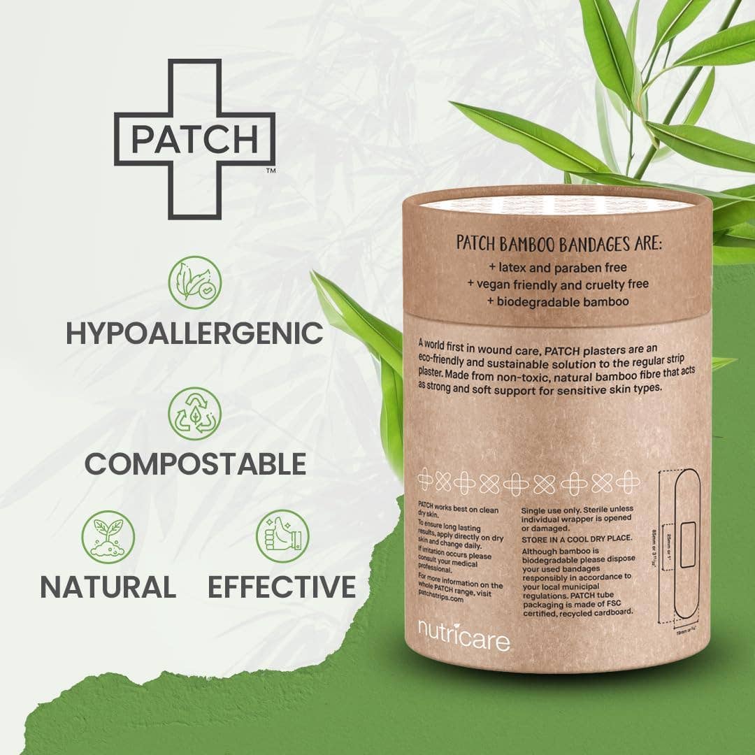 PATCH Bamboo Bandages | Natural Bamboo Value Pack