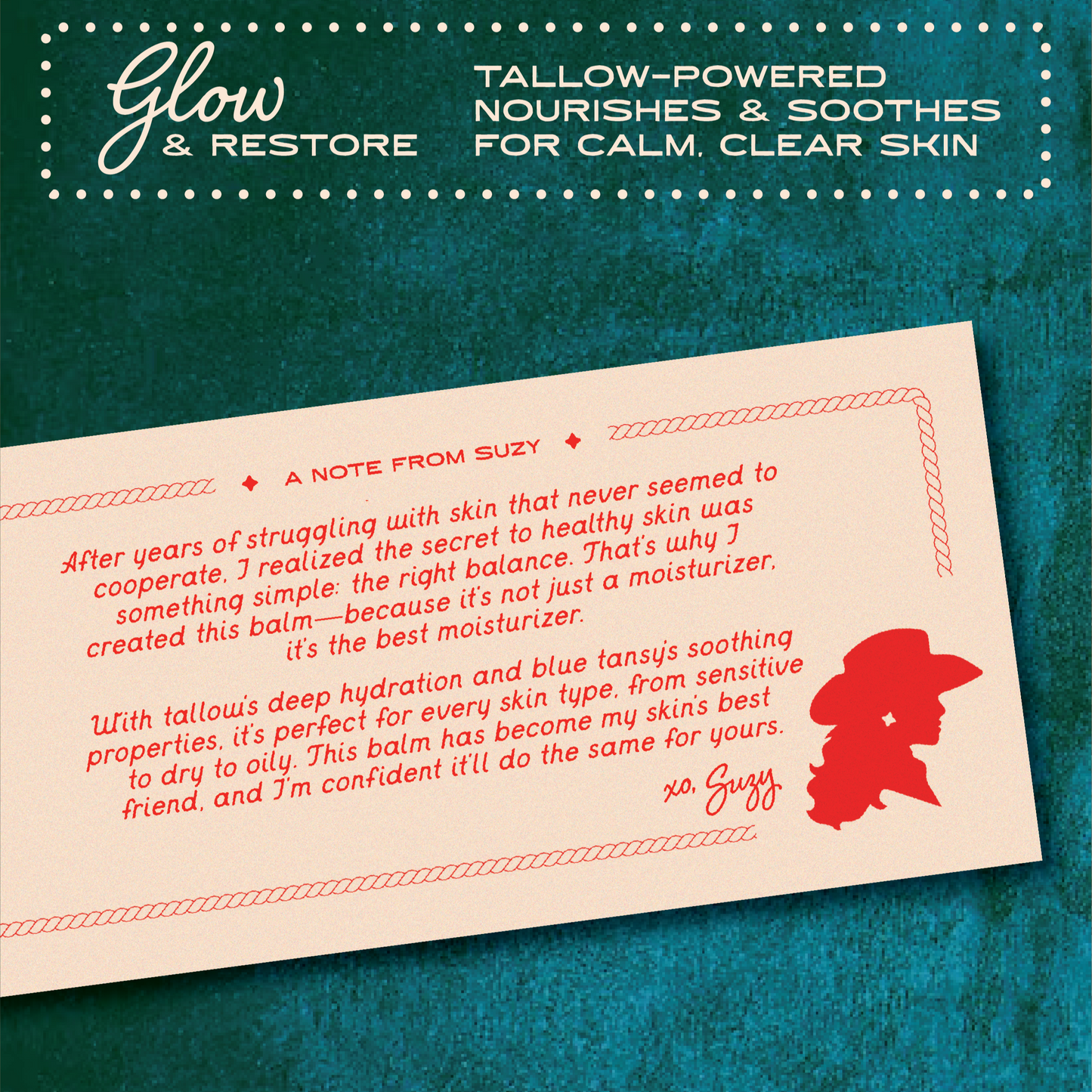 Darlin' | Blue Tansy + Tallow Face Balm