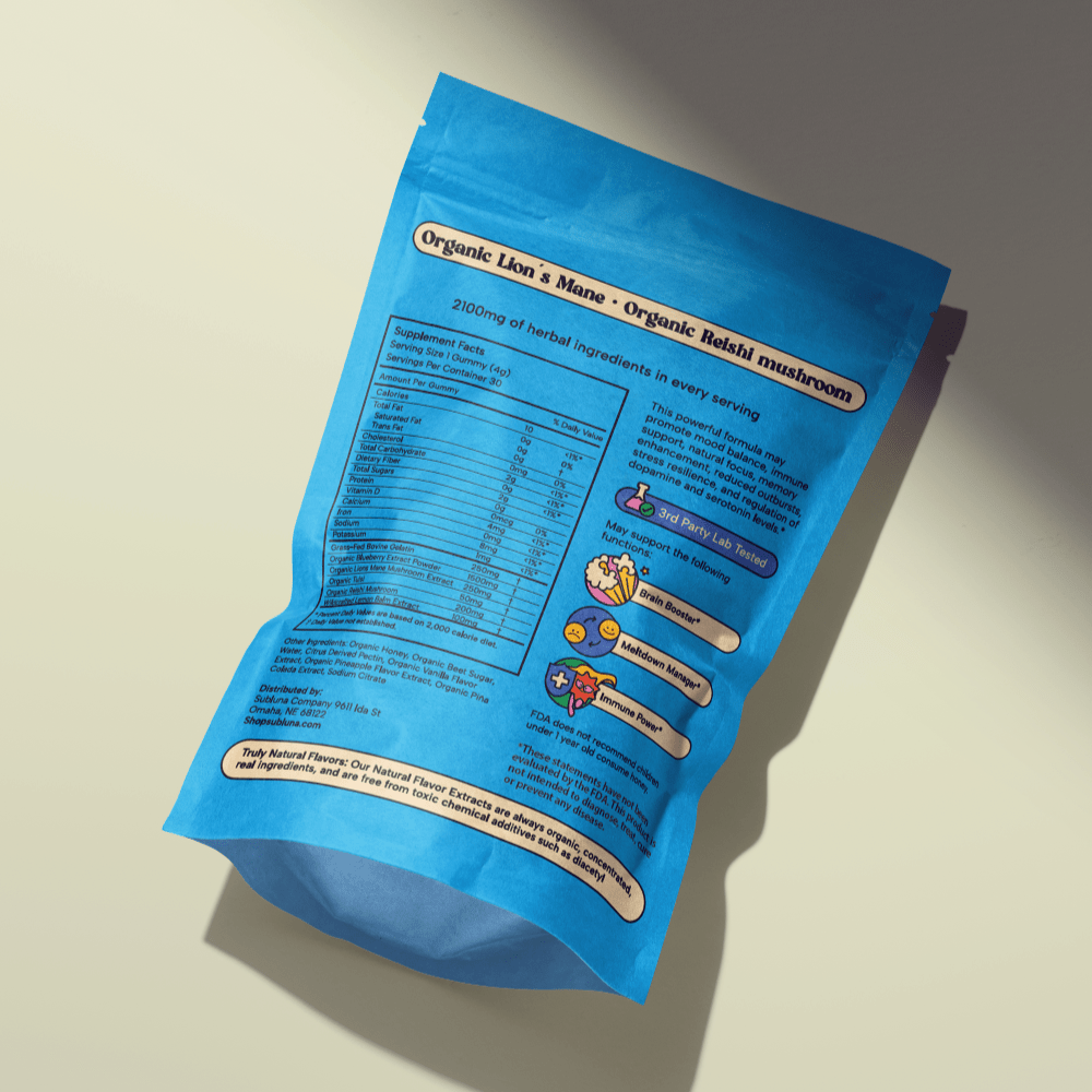 SubLuna | Happy Child: Mood & Brain Gummies