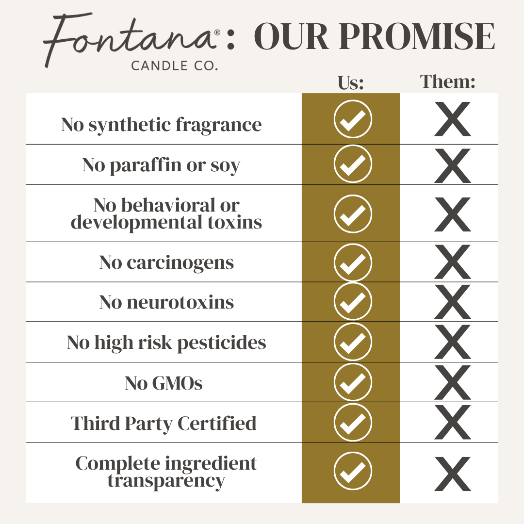 Fontana Candle Co | Spiced Latte Beeswax Candle