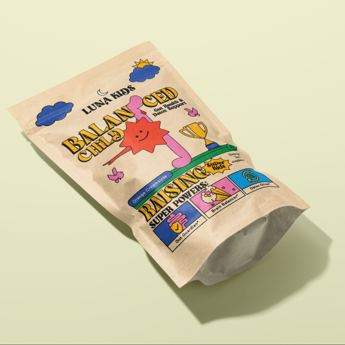 SubLuna | Balanced Child: Detox & Gut Gummy