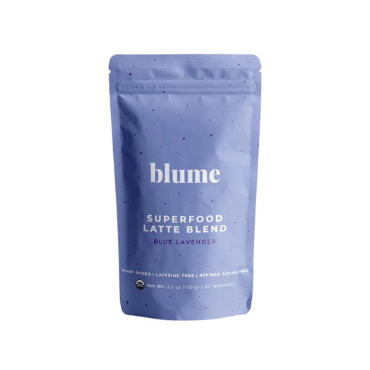 Blume Superfood Latte Powder - Blue Lavender