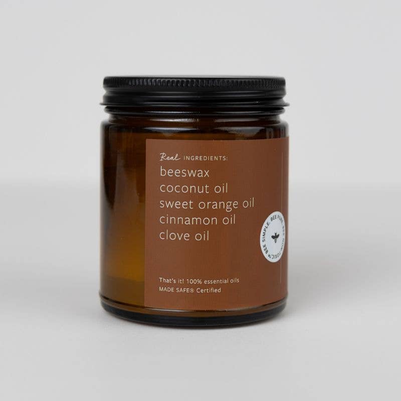 Fontana Candle Co | Cinnamon Orange Clove Beeswax Candle