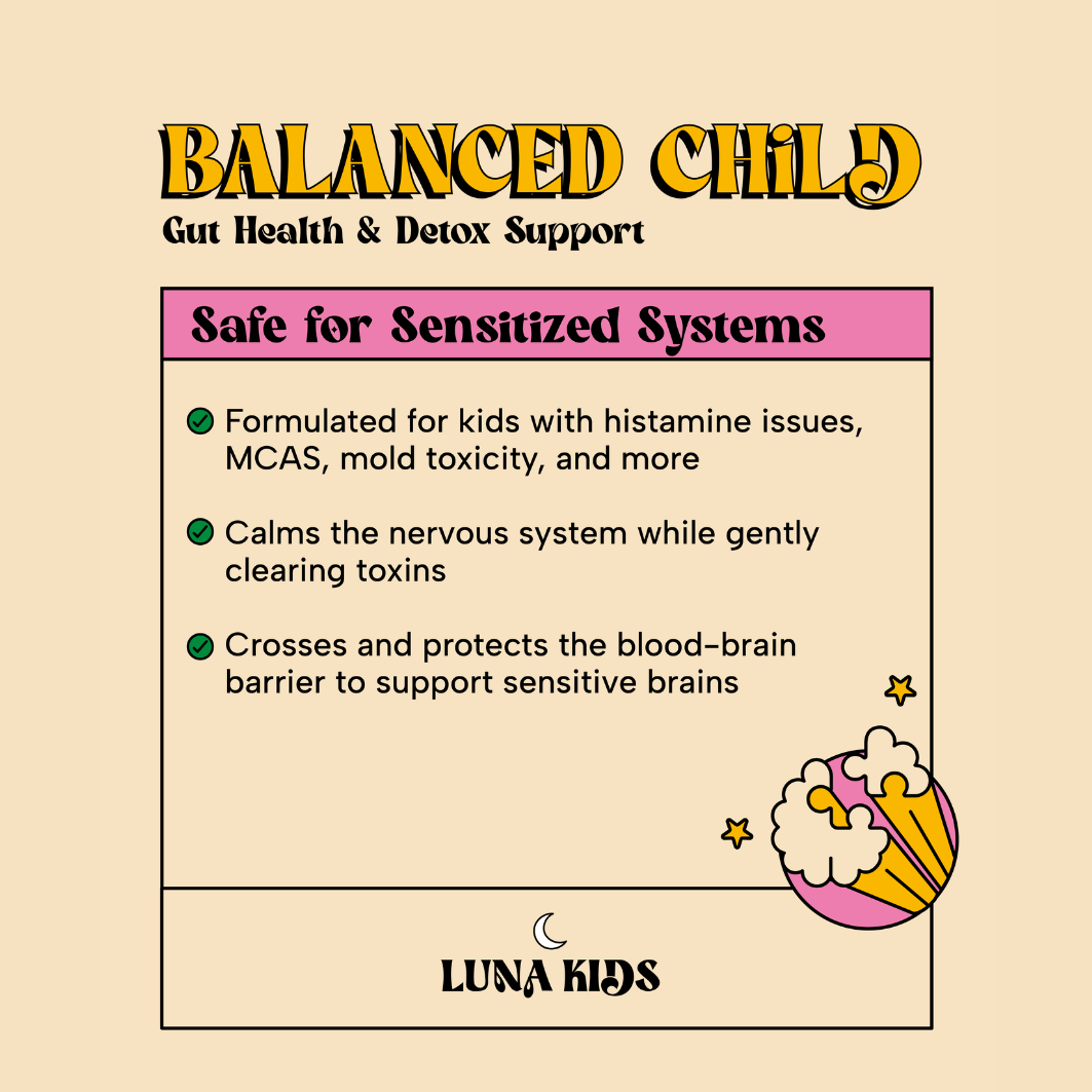 SubLuna | Balanced Child: Detox & Gut Gummy