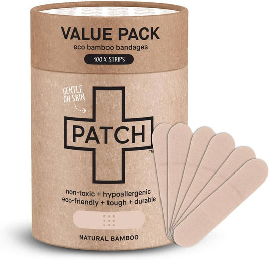 PATCH Bamboo Bandages | Natural Bamboo Value Pack