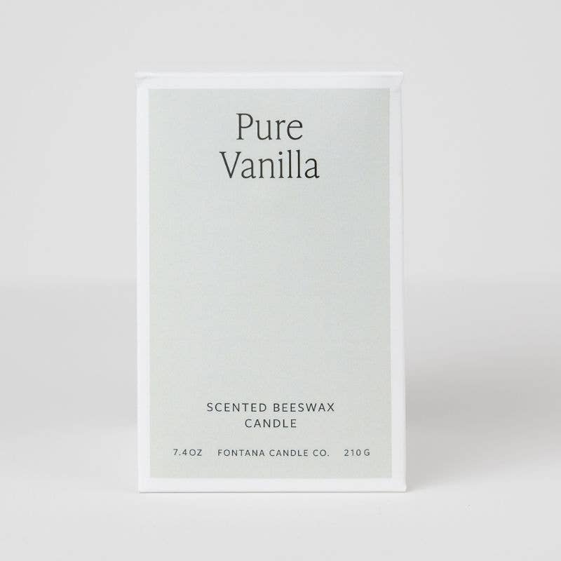 Fontana Candle Co | Pure Vanilla Beeswax Candle