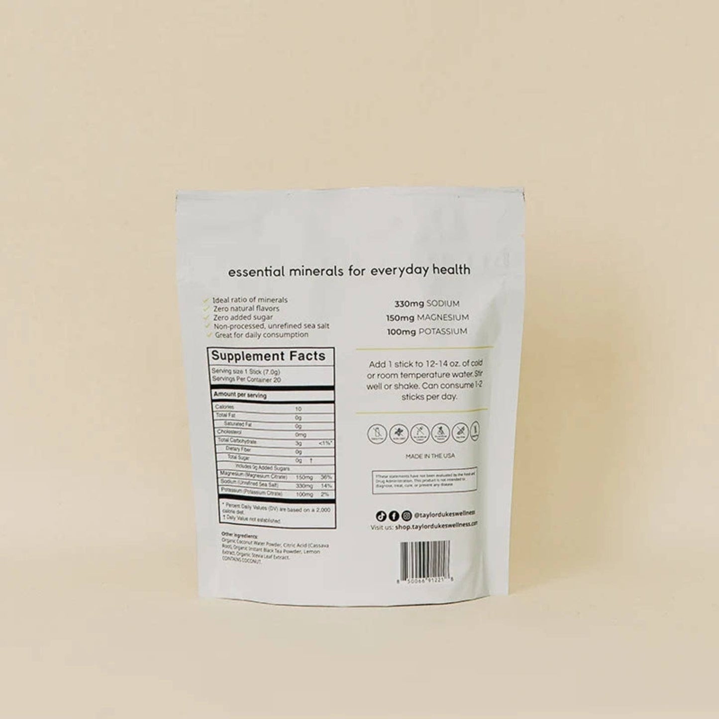 Mango Orange Electrolyte Drink Mix - Taylor Dukes Wellness