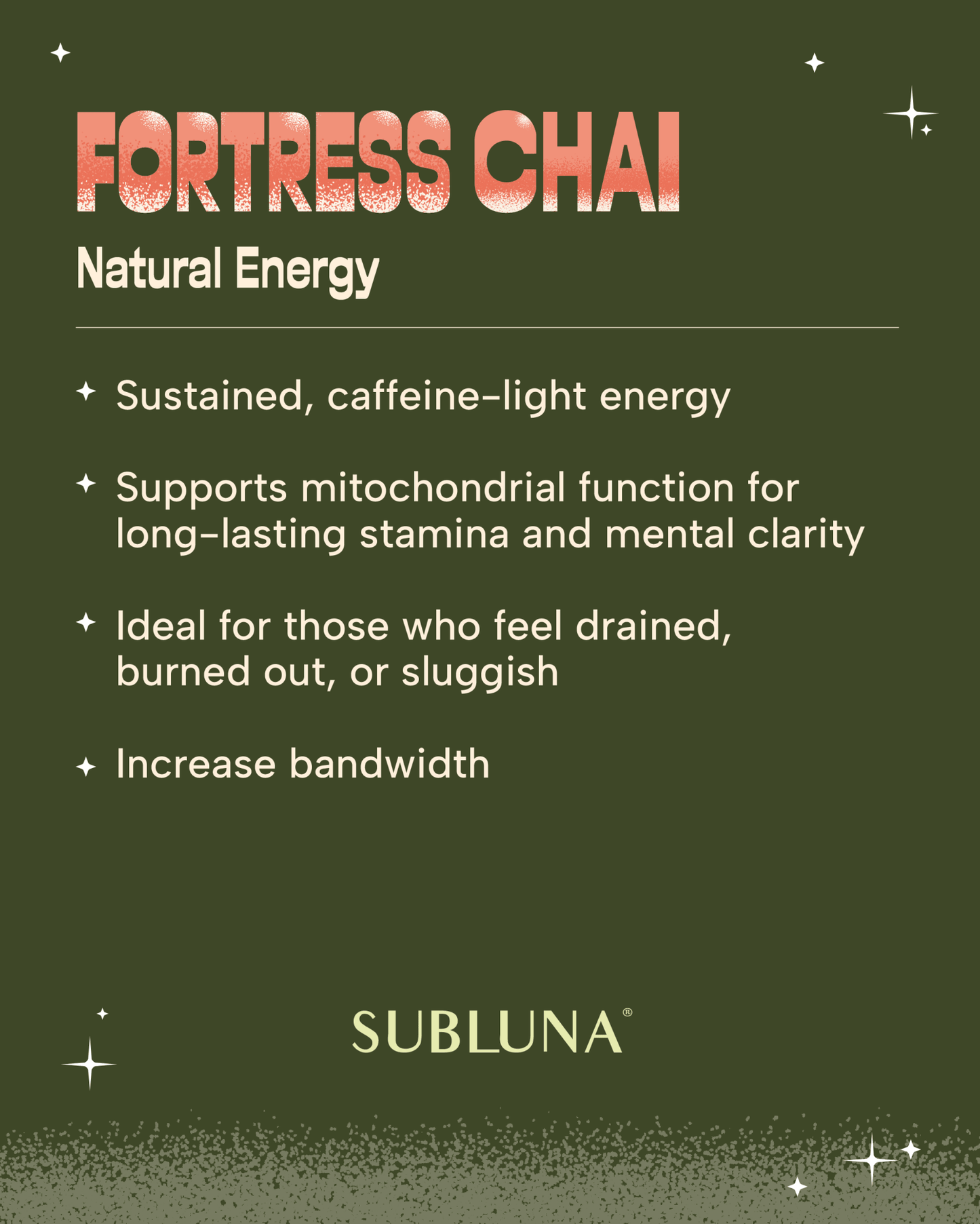 SubLuna | Fortress Chai