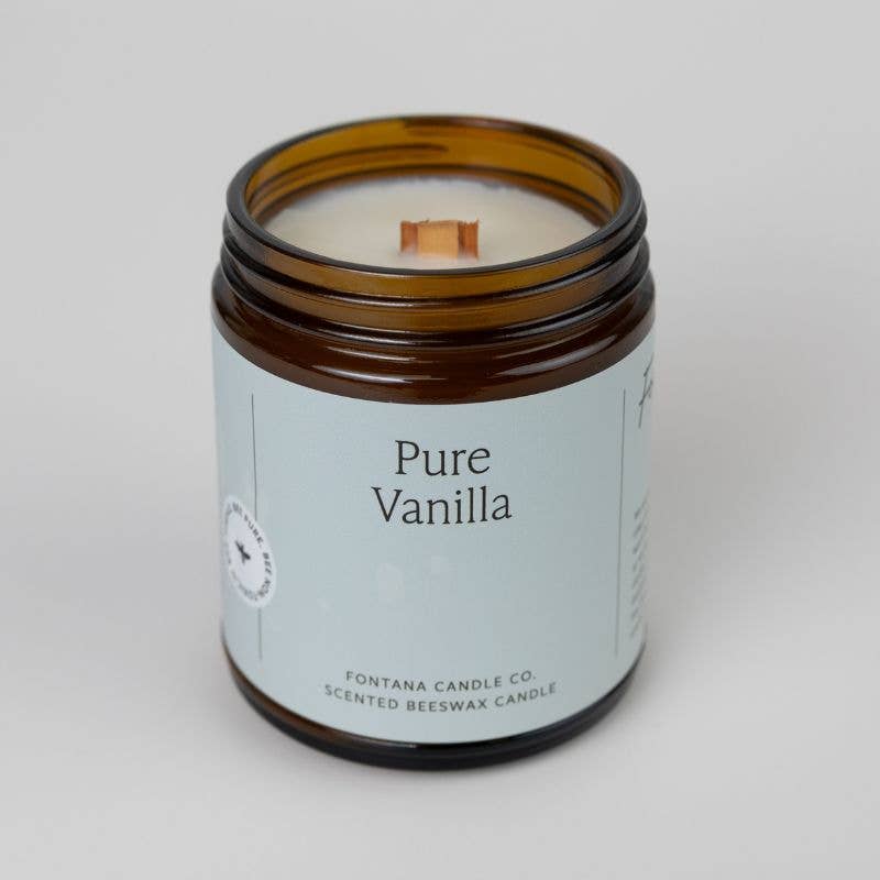 Fontana Candle Co | Pure Vanilla Beeswax Candle