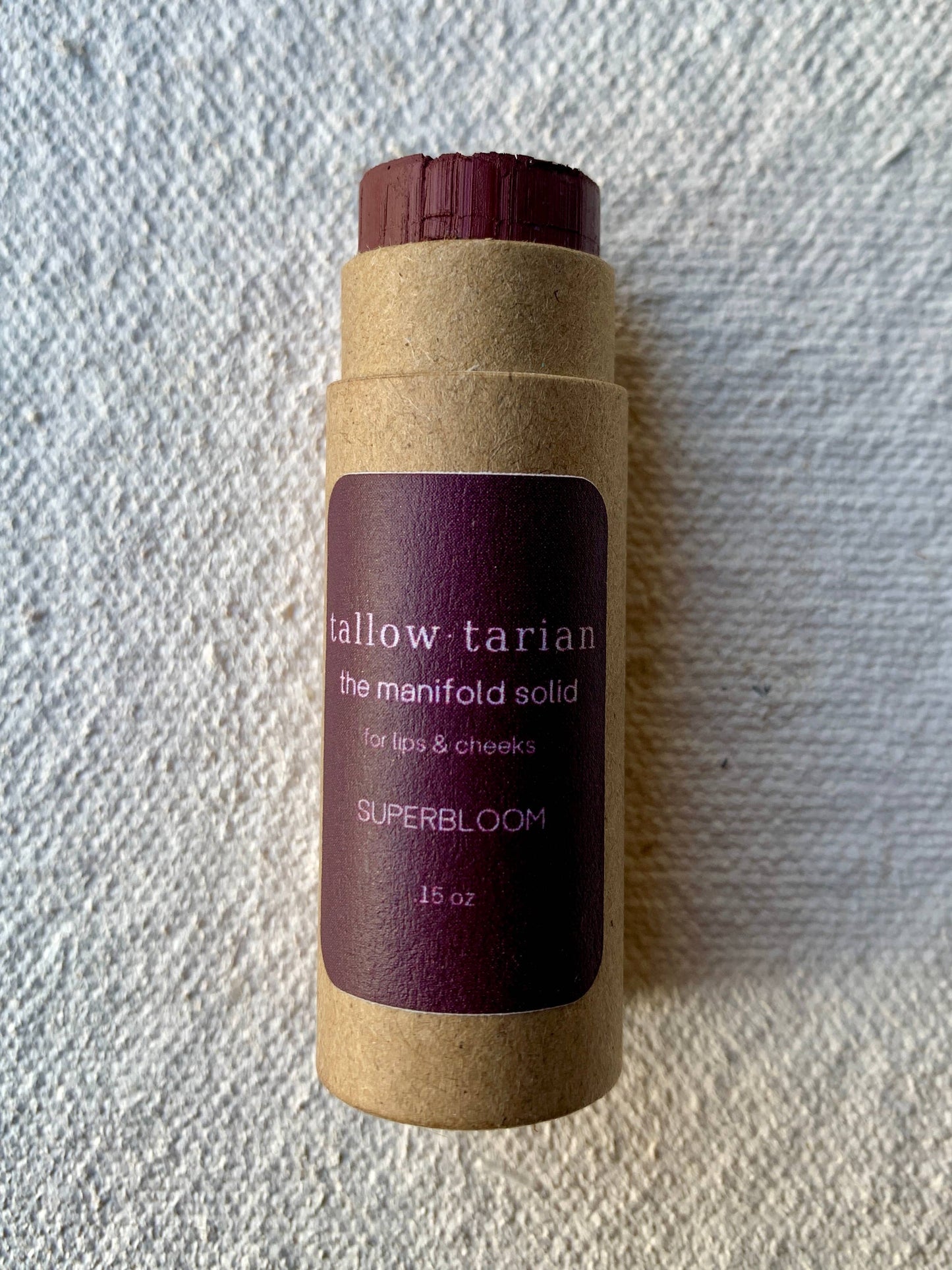 Tallowtarian | MANIFOLD LIP & CHEEK SOLID