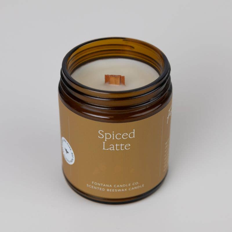 Fontana Candle Co | Spiced Latte Beeswax Candle