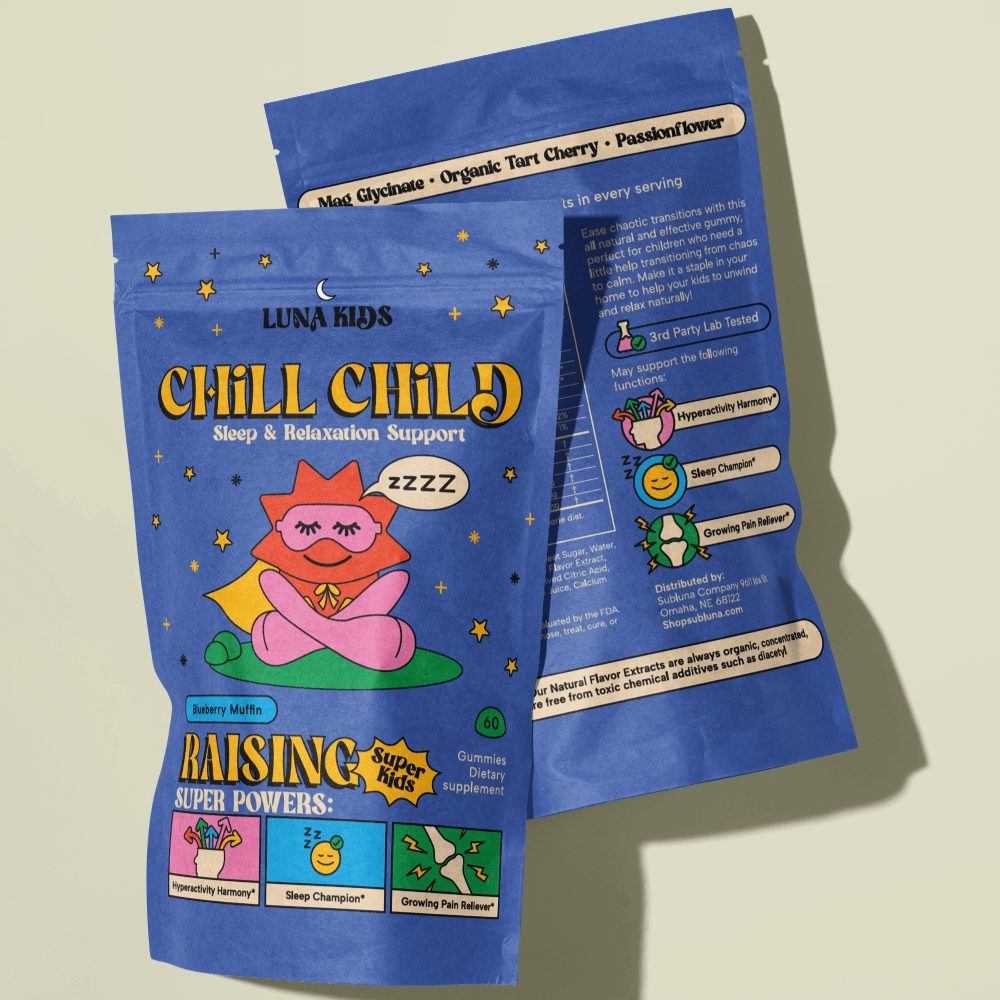 SubLuna | Chill Child: Calm + Sleep Gummy