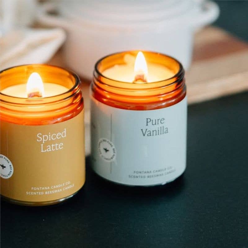 Fontana Candle Co | Pure Vanilla Beeswax Candle