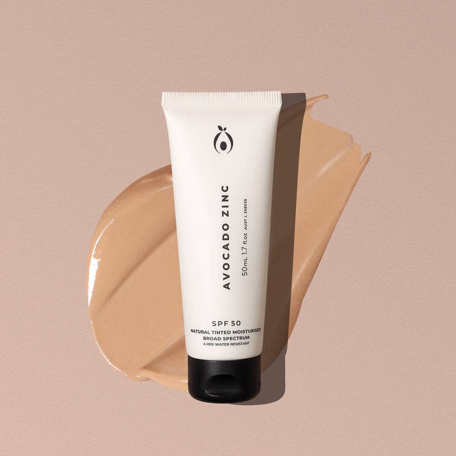 Avocado Zinc | SPF 50 Natural Tinted Moisturizer