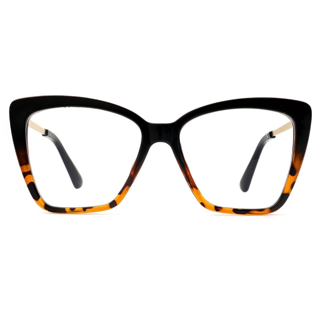 Square Cat Eye Blue Blocker Glasses