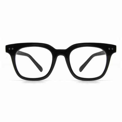 Cramilo Eyewear Classic Horn Rimmed Blue Light Blocker Glasses