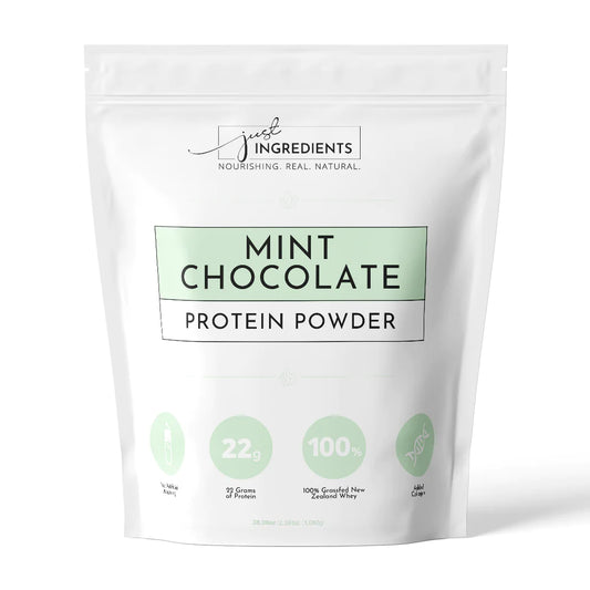 Just Ingredients Protein Powder: Mint Chocolate
