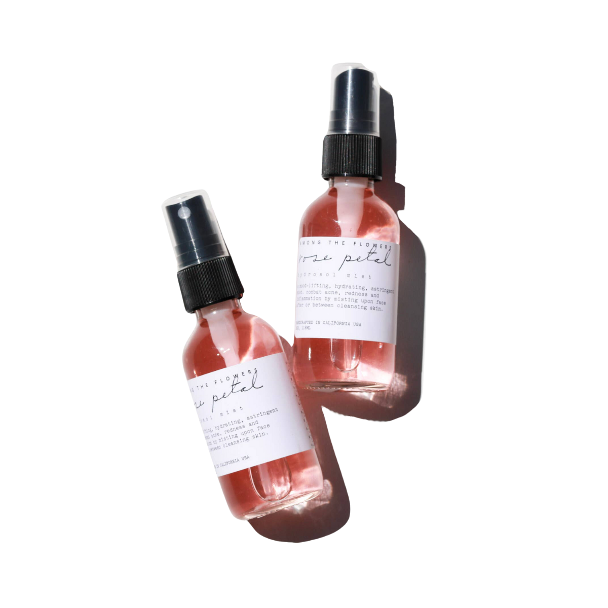 Rose Petal Hydrosol Mist | Among The Flowers