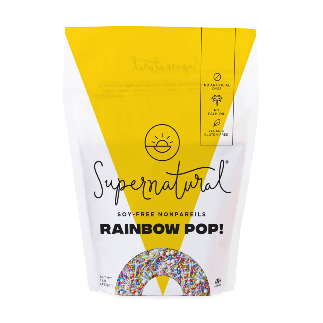 Supernatural Rainbow Pop! Sprinkles - 1lb