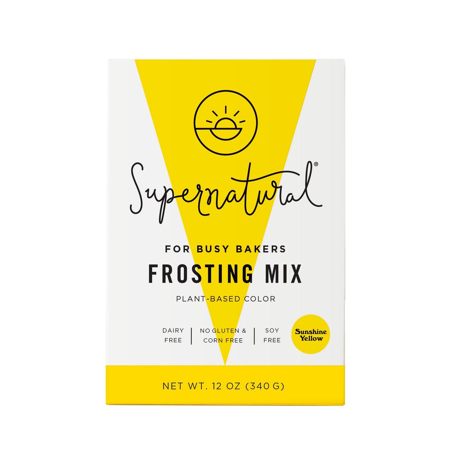 Supernatural Frosting Mix - Sunshine Yellow